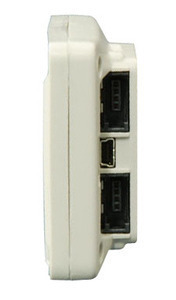 USB、RS-485、RS-232C、DIO標準装備
