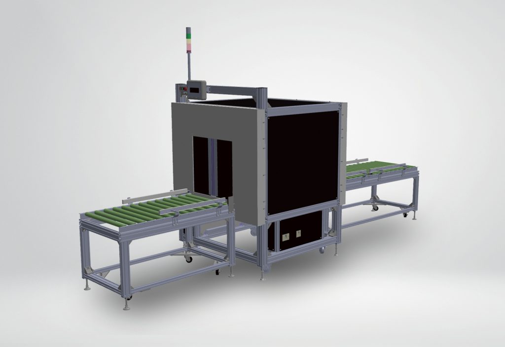 UHF帯RFIDトンネルタイプ一括読取装置 RFID Gate Tunnel System