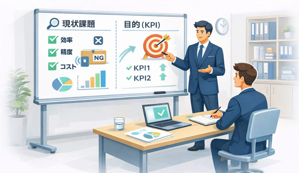 Step1 ：現状課題の明確化と目的（KPI）設定