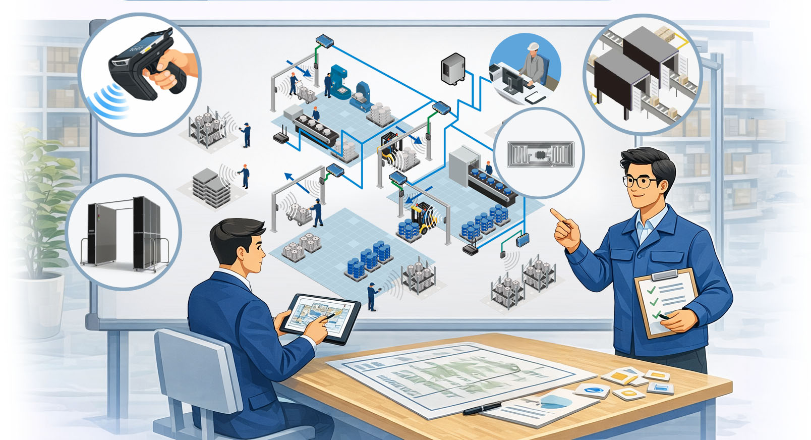 RFID導入ロードマップ｜適性チェックからPoC・本番まで、失敗を防ぐ設計ポイント サムネイル