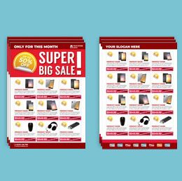 ➂期間限定企画(チラシ型）