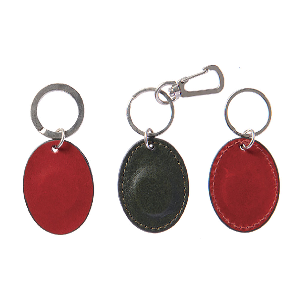 皮キーホルダー