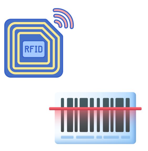 RFID-バーコード読取対応