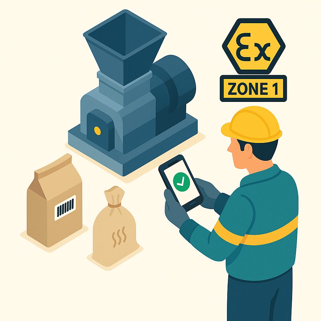 防爆タブレットでゴム加工現場のポカヨケ／実績収集を“その場”で完結する